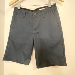Volcom Boys Blue Shorts Size 27 (apx 14) GUC